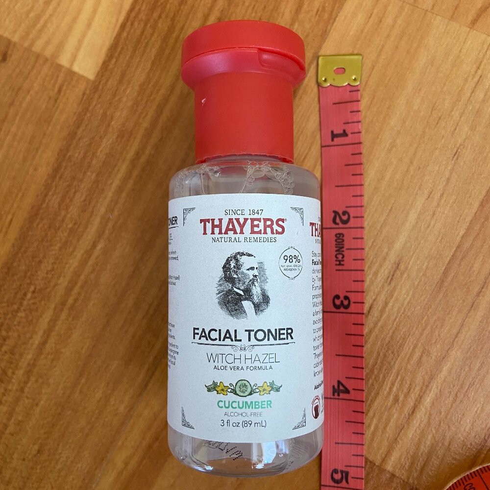 Thayers Faction Toner Witch Hazel Cucumber deluxe sample 3 oz